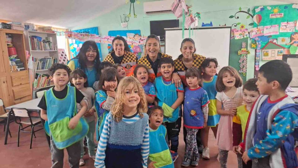 La Policía Caminera brindó charlas a estudiantes de San Isidro y La Quintana
