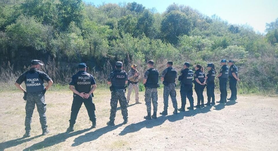 Comenzó la jornada anual de entrenamiento policial en el Tiro Federal