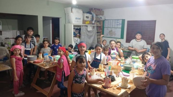 Los más pequeños de barrio Cámara se convirtieron en “Mini Cocineritos”
