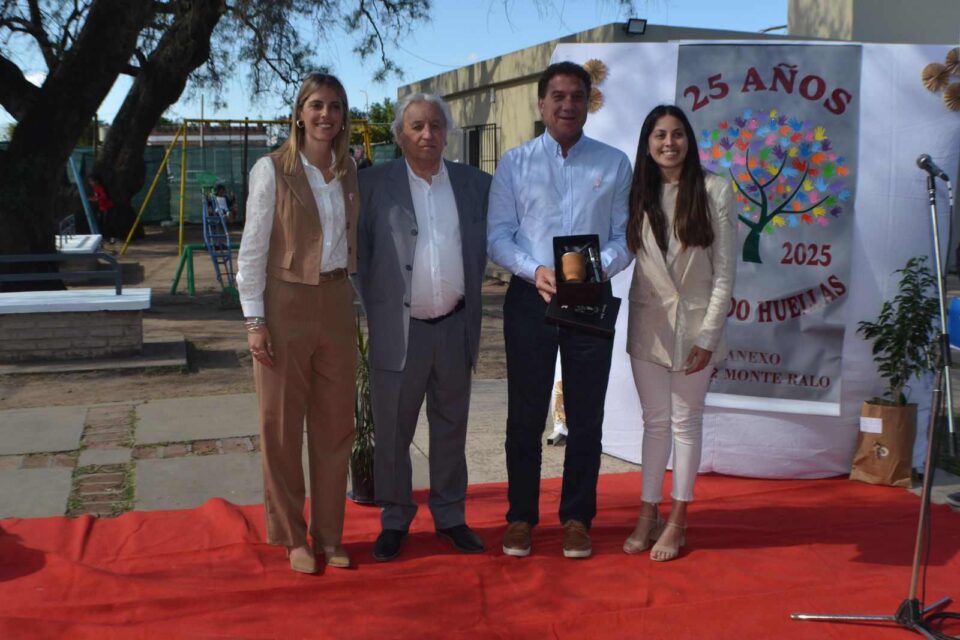 La escuela que marcó a un pueblo: se celebraron los 25 años del IPEM 82 Anexo de Monte Ralo