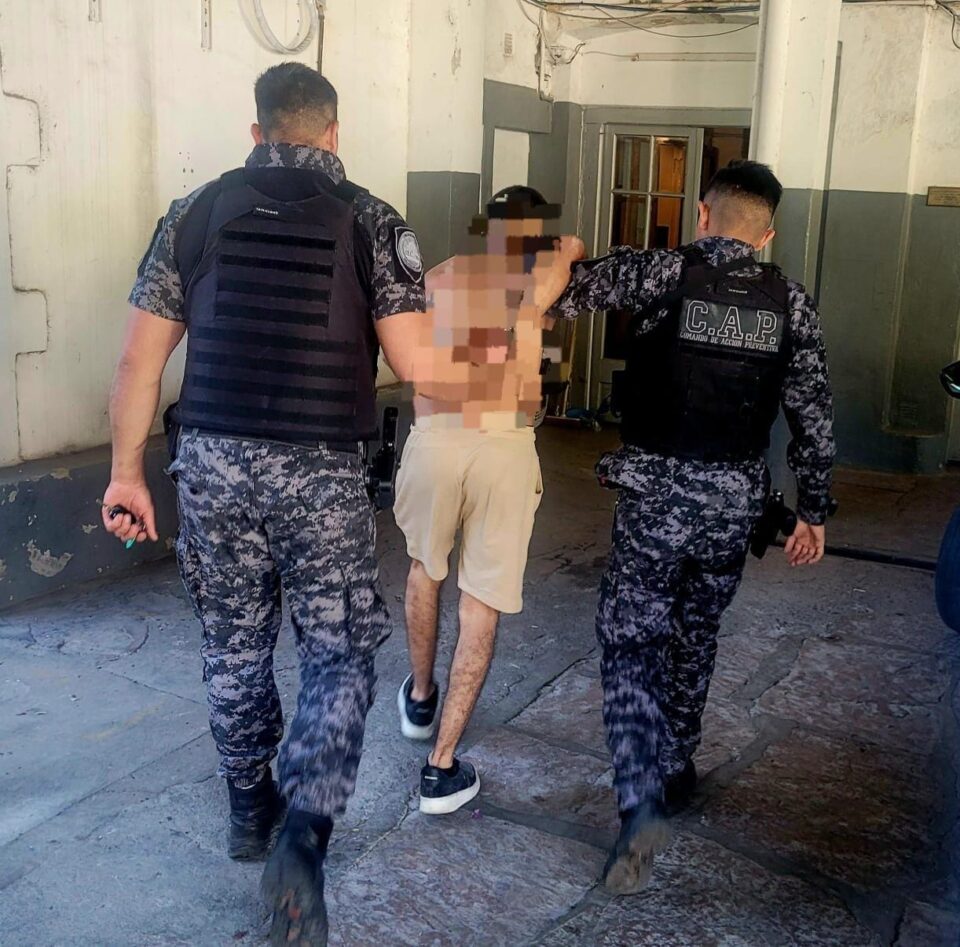Violencia en El Cañito: detienen a un joven de 27 años por agredir a su cuñada en Alta Gracia