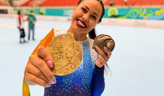 Gigi Soler brindará una clínica de patín artístico en Villa La Bolsa