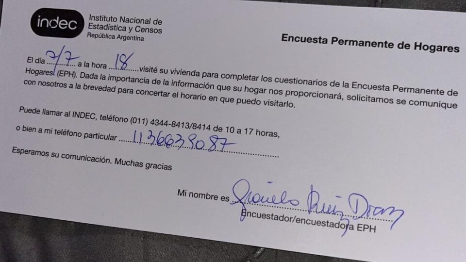 ¿Falsos censistas robando en Alta Gracia? La verdad detrás del mensaje viral que asusta a los vecinos