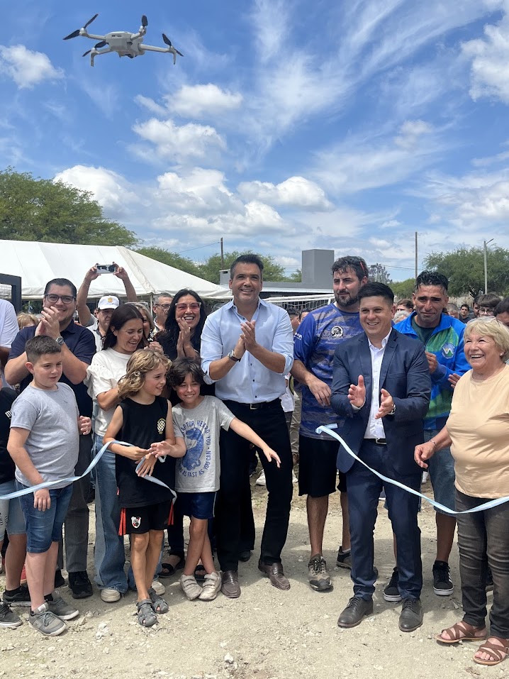 Valle de Anisacate: Merlo destacó un verano sin cortes de agua, nuevo polideportivo y refuerzo en seguridad