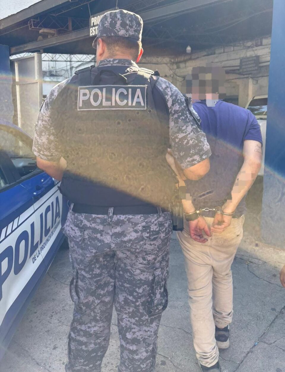 Aaprehendieron a dos hombres tras un robo en la plaza Rotary Club