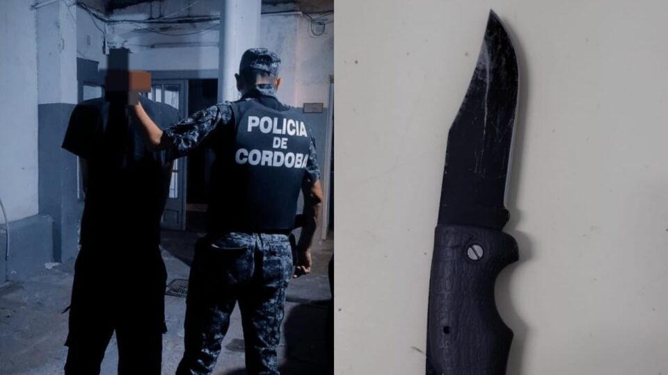 Un menor de 16 años amenazó a otro con un cuchillo en plena calle