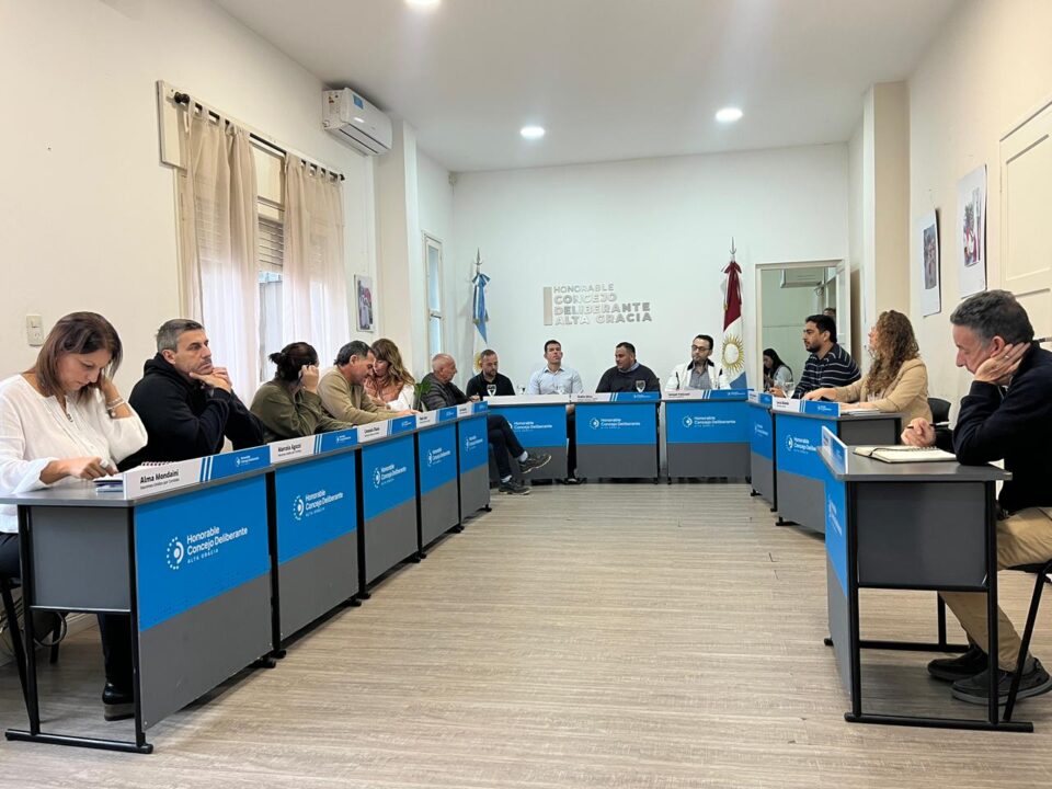 Avanza el financiamiento para redes de gas natural en cuatro barrios de Alta Gracia