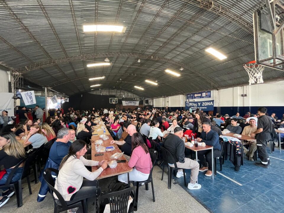 En la previa del Día del Trabajador, SITRAMAG realizó su tradicional locro