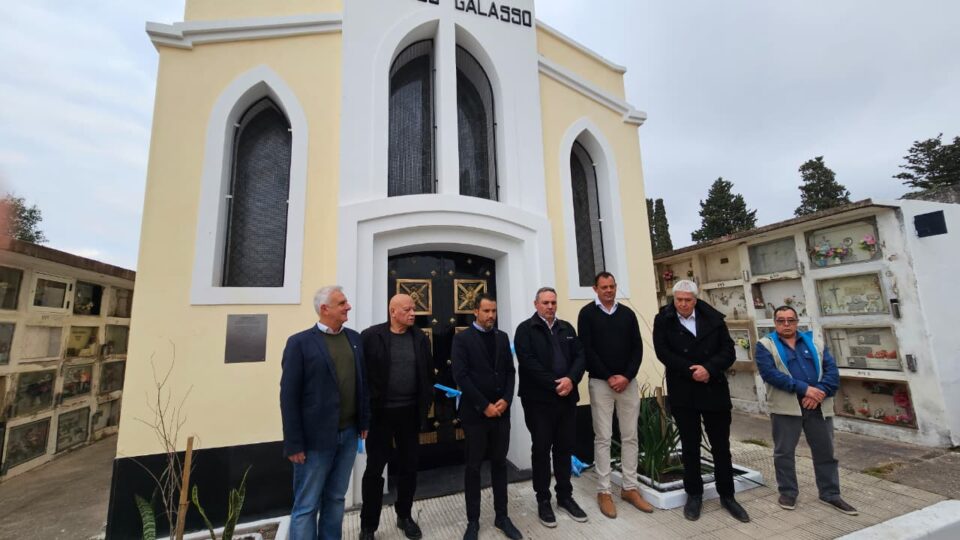 La familia Caliendo- Galasso donó su mausoleo y hoy es una capilla para toda la ciudad
