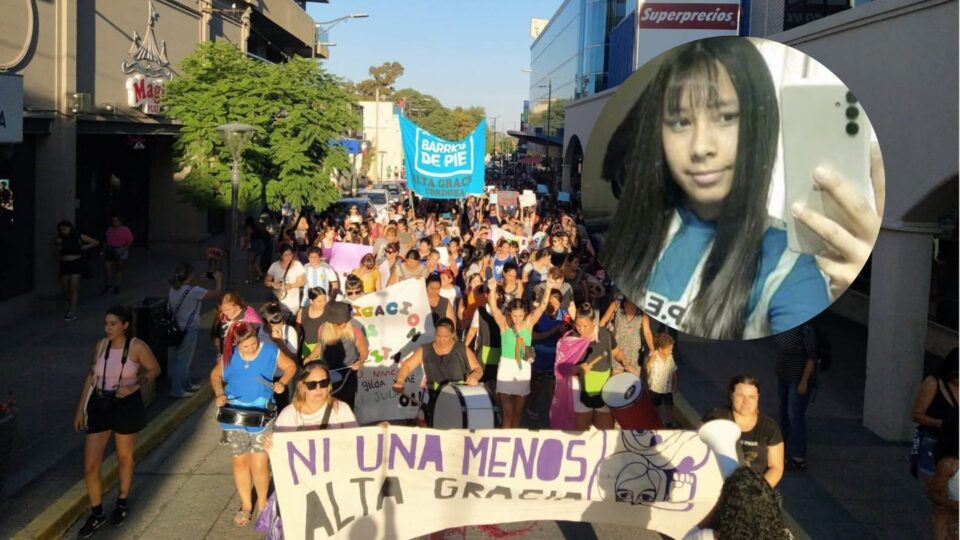 Por Agustina, por Dulce y por Delicia: el reclamo de Ni Una Menos vuelve a las calles de Alta Gracia
