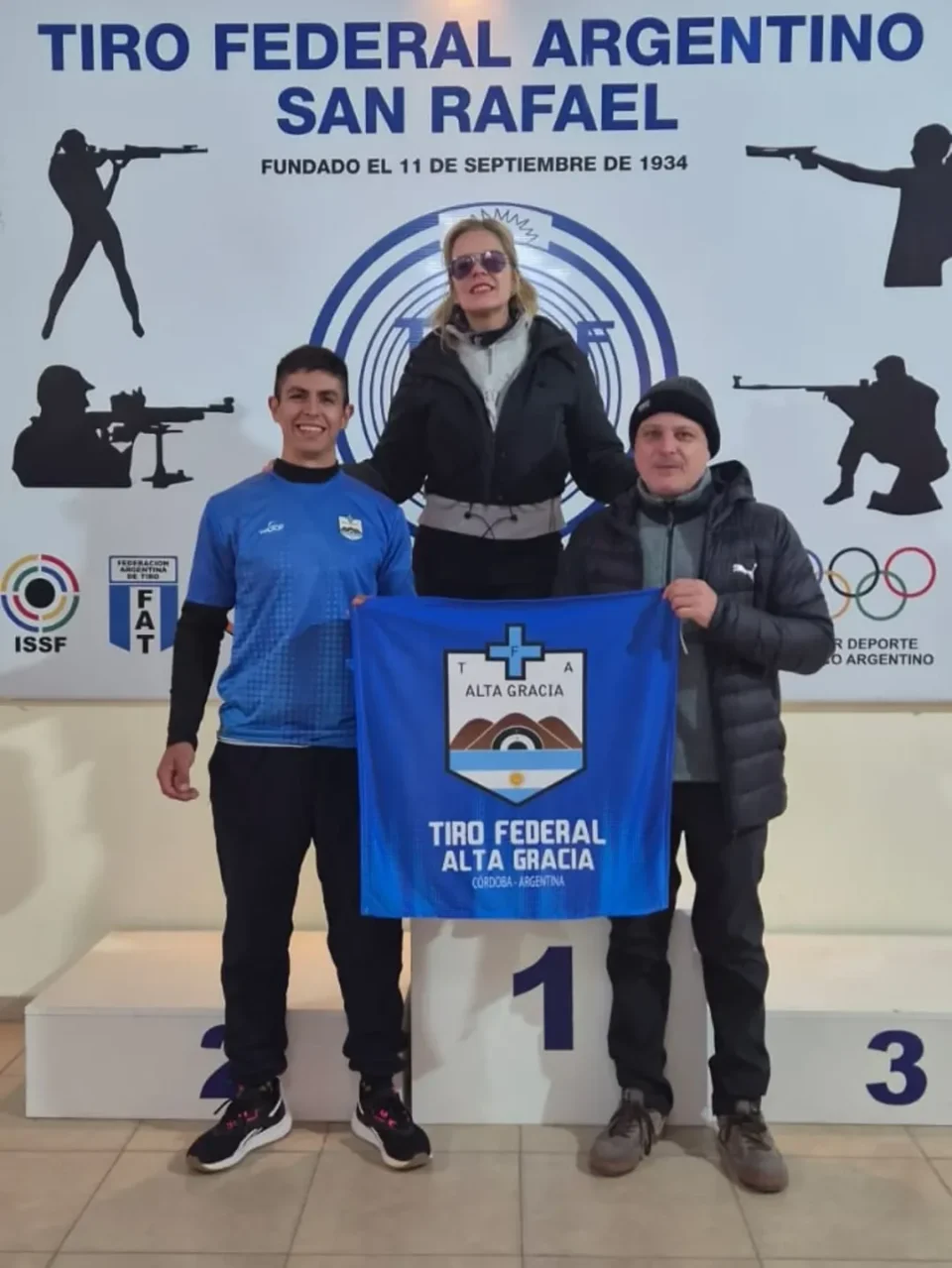 Orgullo local: Tiro Federal Alta Gracia, protagonista y en el podio entre 22 instituciones