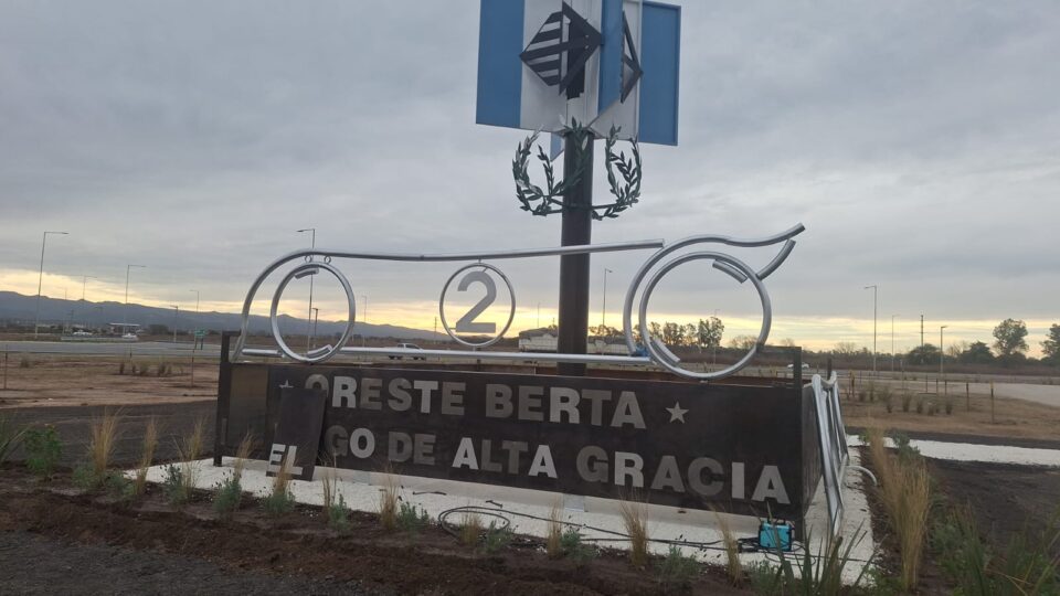 Raúl Barceló: "Alta Gracia le debía este homenaje a Oreste Berta"