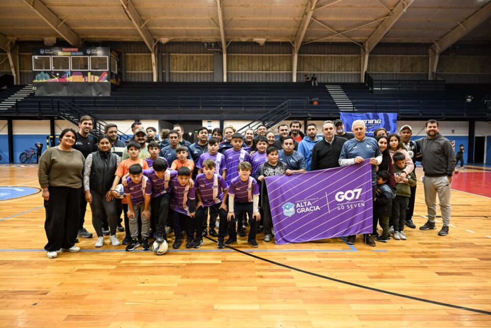 Sueños en juego: los chicos de Alta Gracia ya tienen sus nuevos equipos