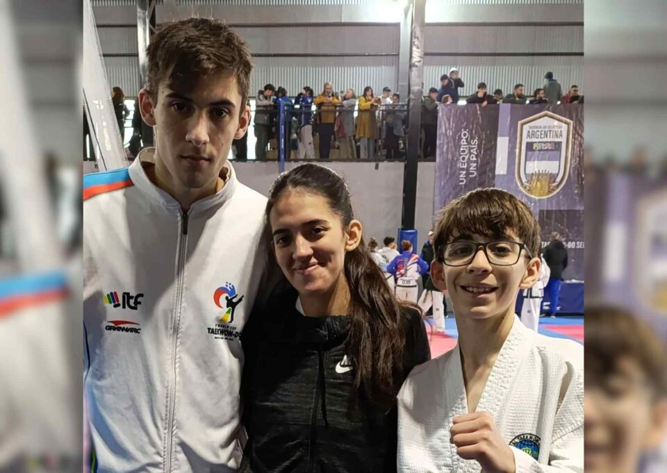 Alta Gracia rumbo al Mundial: tres taekwondistas buscan apoyo para competir en España