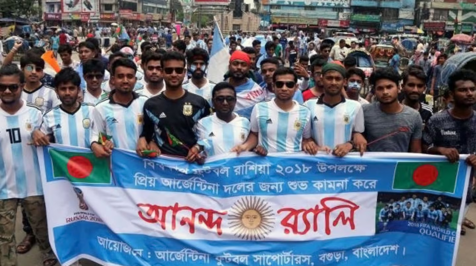 Bangladesh, la otra Argentina: por qué miles de bengalíes son fanáticos de la Albiceleste