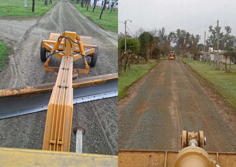 Falda del Carmen: ni la lluvia detiene las obras en Valle Alegre