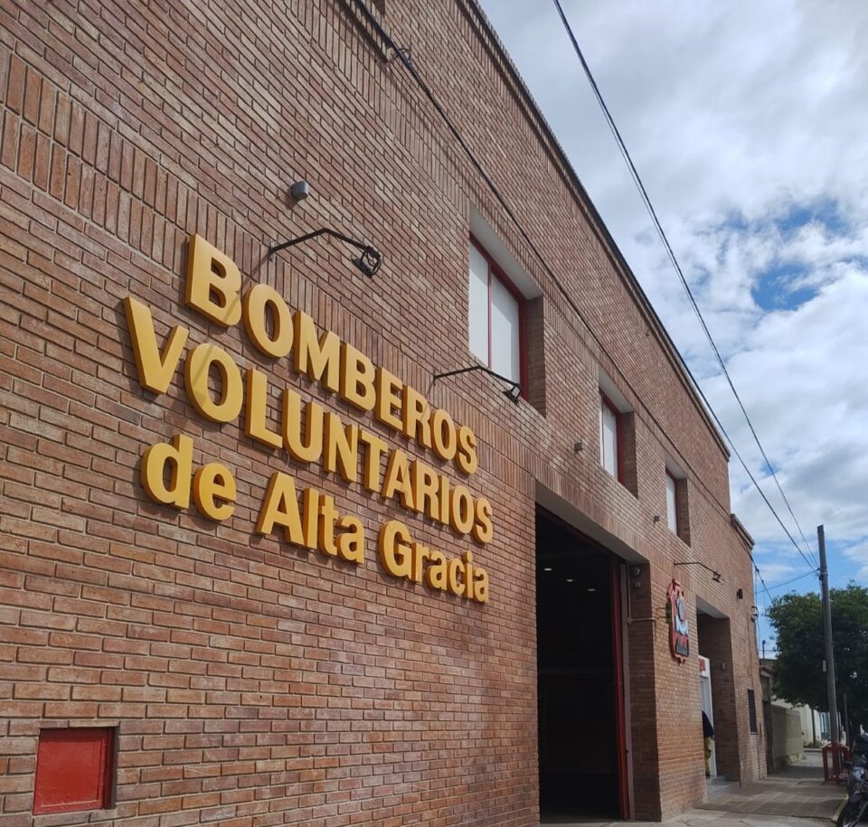 67 años al servicio de Alta Gracia: Bomberos buscan nuevos asociados para seguir creciendo