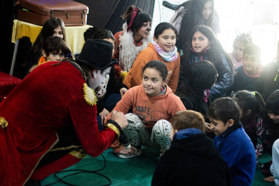 Los niños de la Cooperativa fueron protagonistas de una tarde llena de juegos y sorpresas