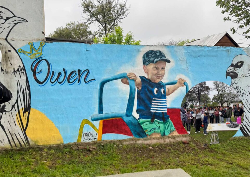 “Que no haya más Owen”: a un mes de la tragedia, el pedido de la familia durante el homenaje al pequeño