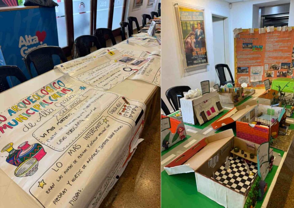 Con una obra de teatro y trabajos escolares, 700 estudiantes celebraron la identidad local
