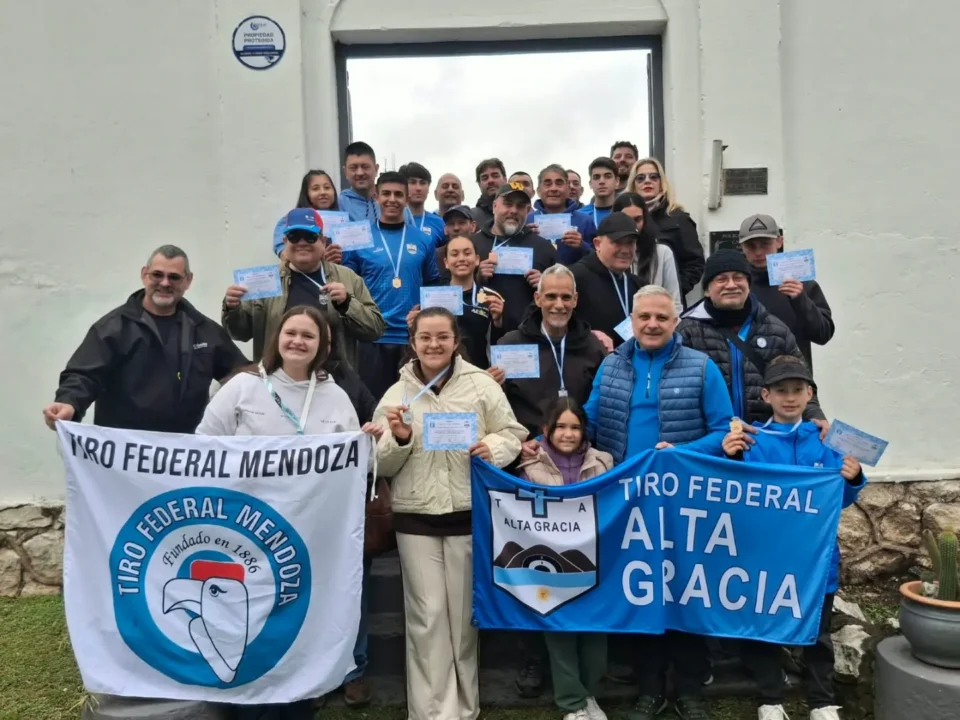Con 22 participantes, Alta Gracia tuvo su lugar en el Ranking Nacional de Tiro