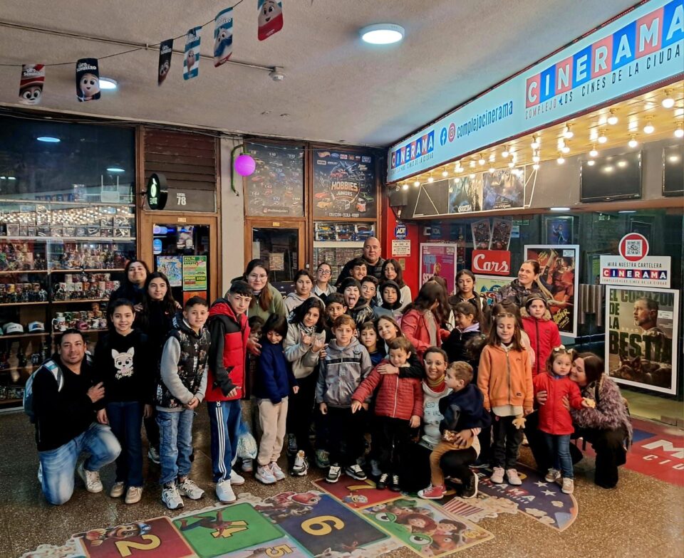 Una salida de película: los chicos disfrutaron de una jornada inolvidable organizada por la Cooperativa
