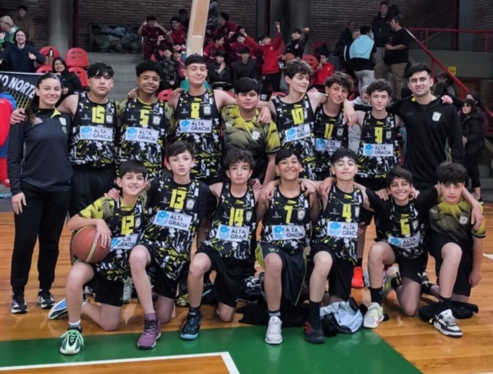 Básquet: el Depo clasificó a la Copa de Oro del Nacional de Infantiles de San Jorge